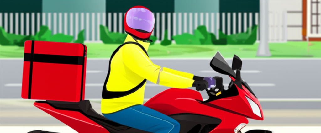 RidersPK delivery illustration